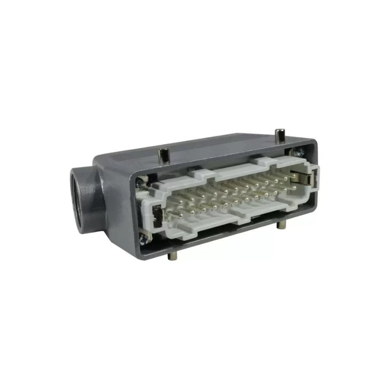 Conector Multipin Macho 24P 16A Entrada Lateral Pg21 Emas