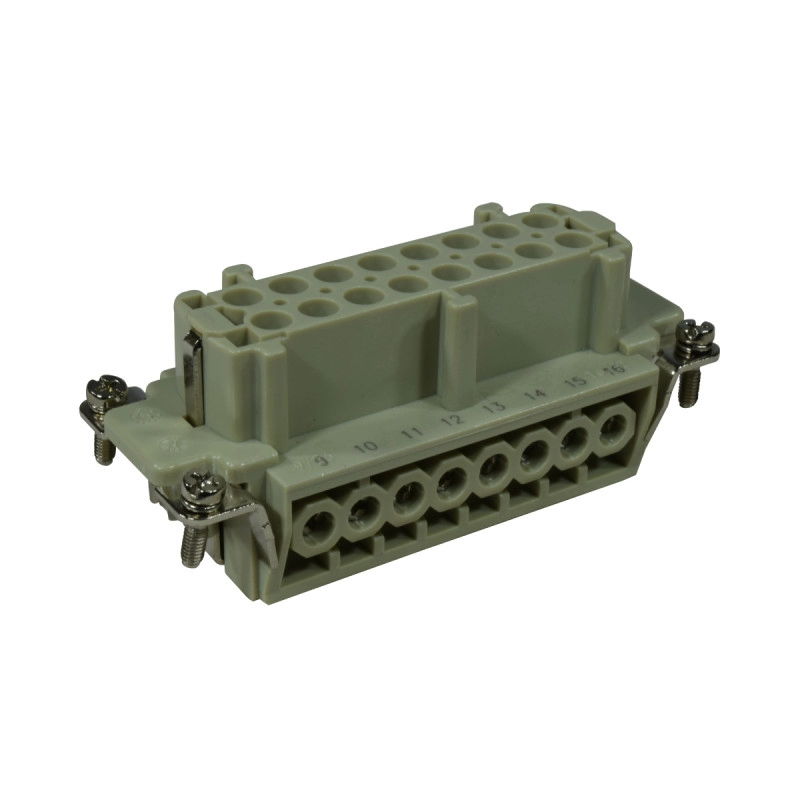 Bloque Wain De Contacto Hembra 16A/500V 16 Polos