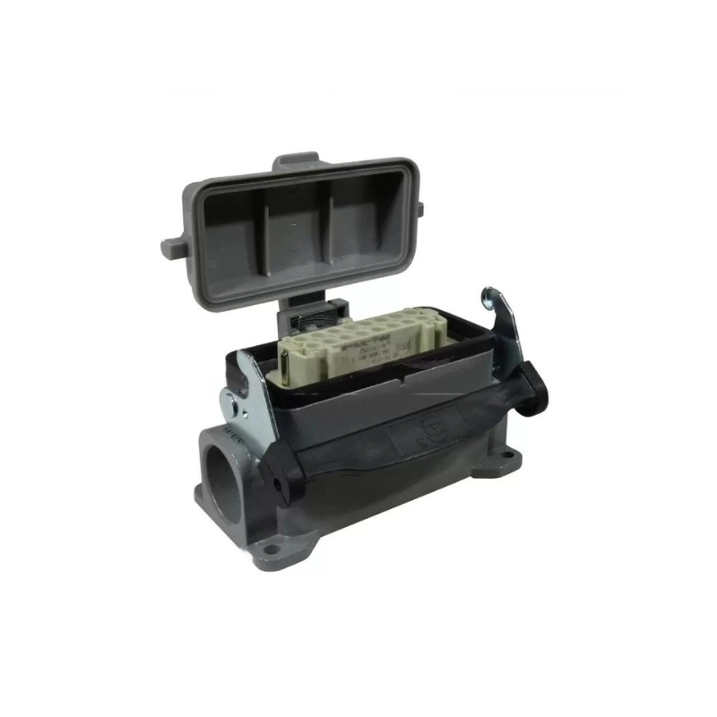 Conector Industrial Hembra 16 Polos 10A Sobreponer