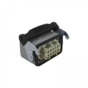 Conector Industrial Hembra 6 Polos 16A Area Superior