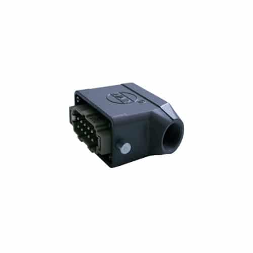 Conector Industrial Macho 16 Polos 16A Área Superior