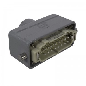 Conector Industrial Macho 16 Polos 16A Área Superior