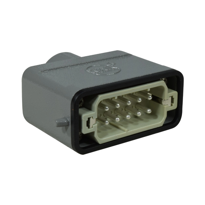 Conector Industrial Macho 10 Polos 16A Área Superior