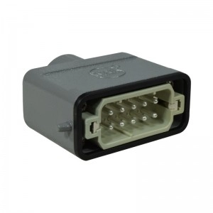 Conector Industrial Macho 10 Polos 16A Área Superior
