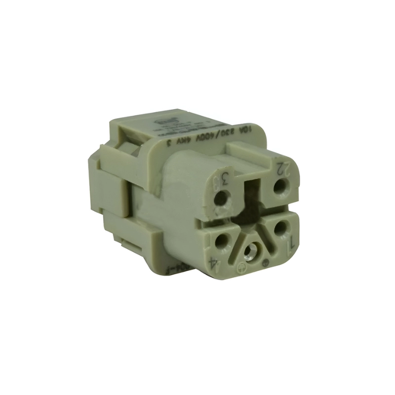 Bloque Wain De Contacto Hembra 10A 4 Polos