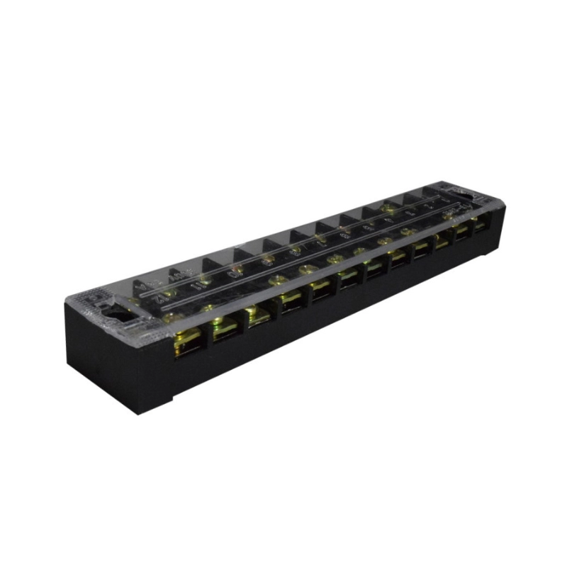 Regleta TB con Tapa 12P 25A/600V