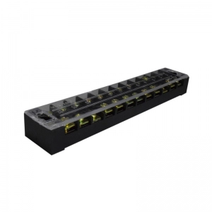 Regleta TB con Tapa 12P 25A/600V