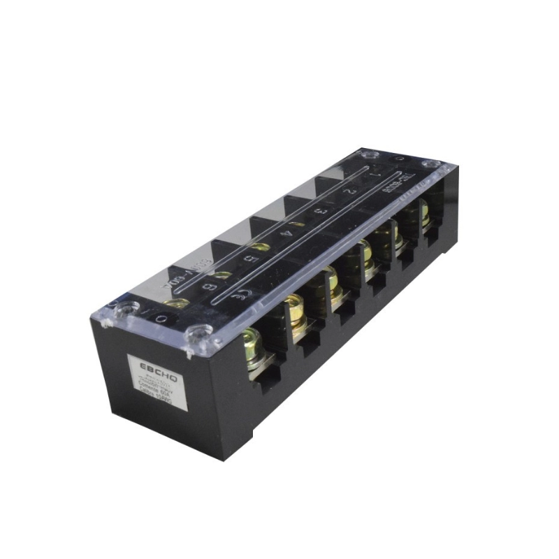 Regleta TB con Tapa 6P 60A/600V