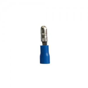 Terminal Aislado Tipo Bala Macho / 1.5-2.5Mm² / 16-14Awg / 15A / Azul