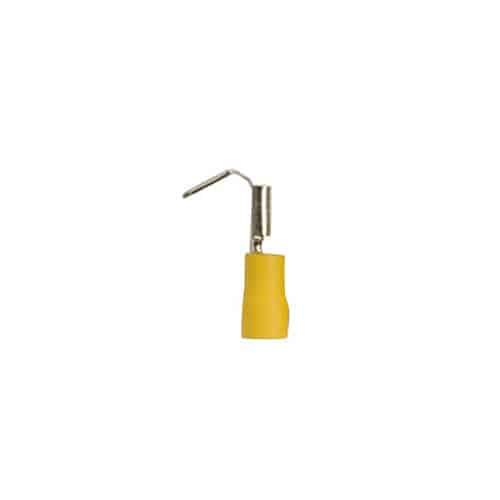 Terminal Aislado Tipo Faston Hembra-Macho / 4-6Mm² / 12-10Awg / 24A / Amarillo