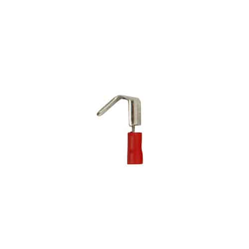 Terminal Aislado Tipo Faston Hembra-Macho/ 0.5-1.5Mm² / 22-16Awg / 10A / Rojo