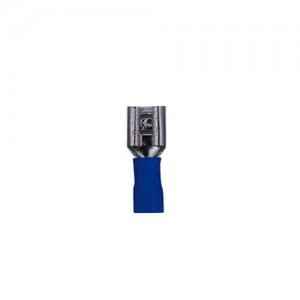 Terminal Aislado Tipo Faston Hembra / 1.5-2.5Mm² / 16-14Awg / 15A / Azul