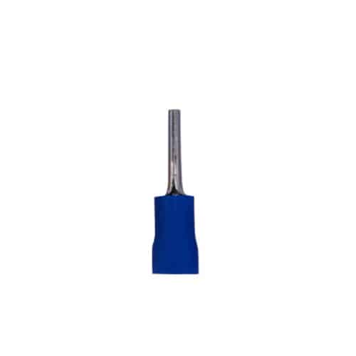 Terminal Aislado Tipo Pin / 1.5-2.5 / 16-14Awg / 27A Azul