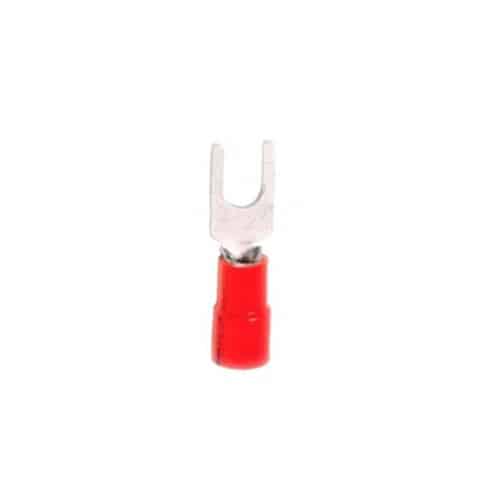 Terminal Aislado Tipo U 4Mm 5/32 19A Rojo