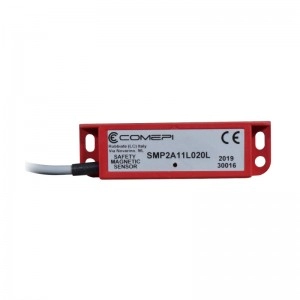 Sensor Magnético de Seguridad 2A, 2 Contactos 1NA+1NC Cable Izquierdo