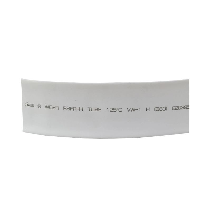 Termoencogible Blanco UL 60Mm