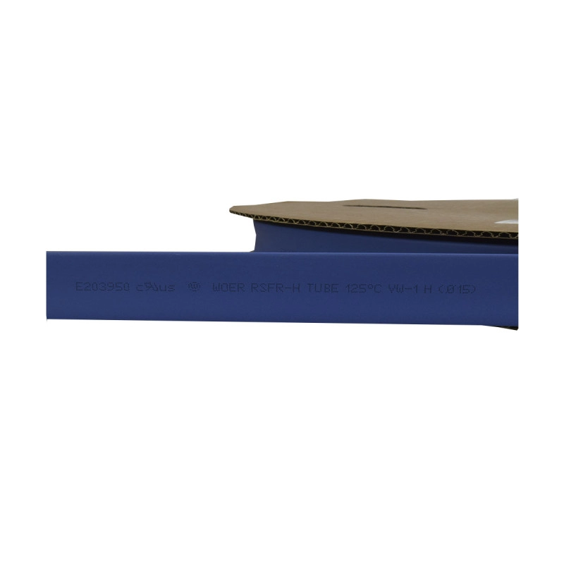 Termoencogible Azul UL 18Mm