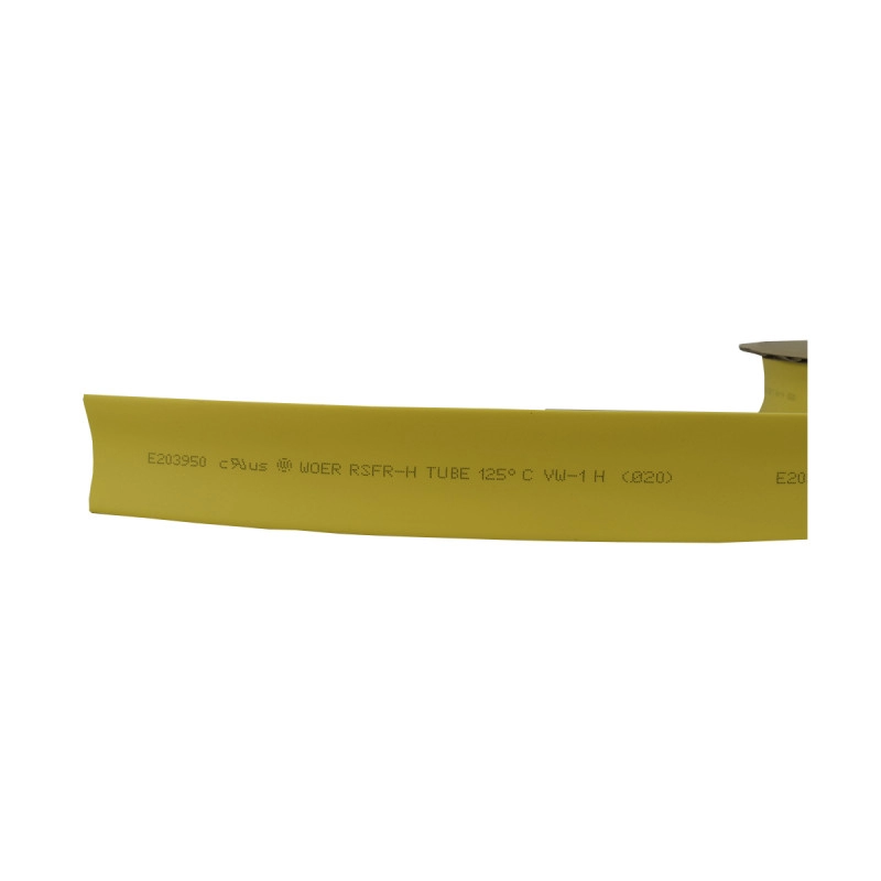 Termoencogible Amarillo UL 20Mm WOER