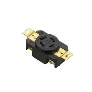 Toma Industrial de Seguridad 1/4 de Giro 20 Y 30A Nema