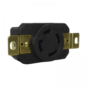 Toma Industrial de Seguridad 1/4 de Giro 20 Y 30A Nema
