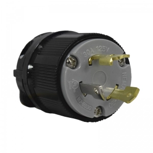 Clavija Seguridad 30A/250Vac 3P+T Nema L15-30P Ebchq