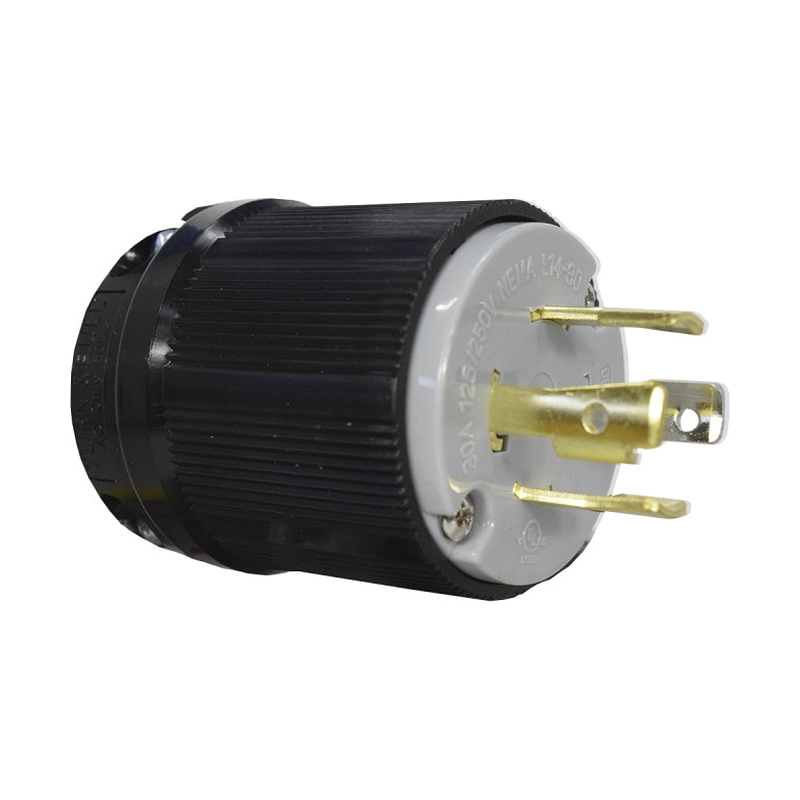 Clavija Seguridad 30A 125/250Vac 3P+T Nema L1430 Ul Ebchq