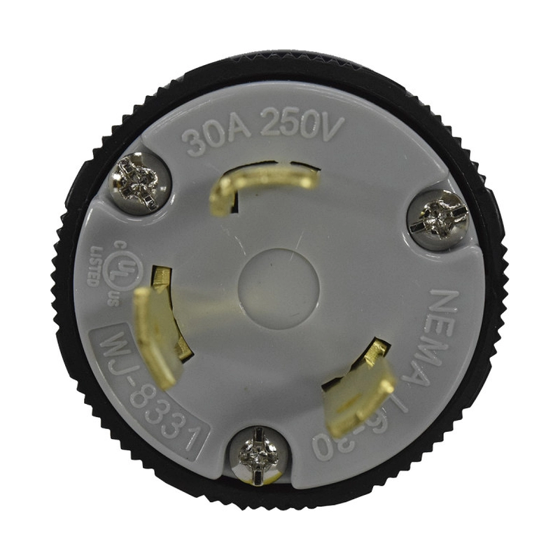 Clavija 30A 2P+T 250 Vac Ul Ebchq