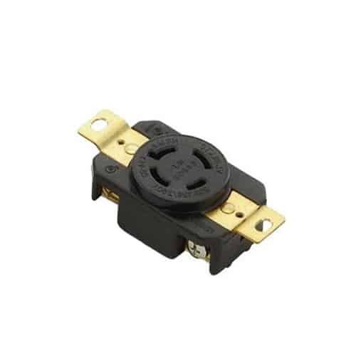 Toma Industrial de Seguridad 1/4 de Giro 20 Y 30A Nema