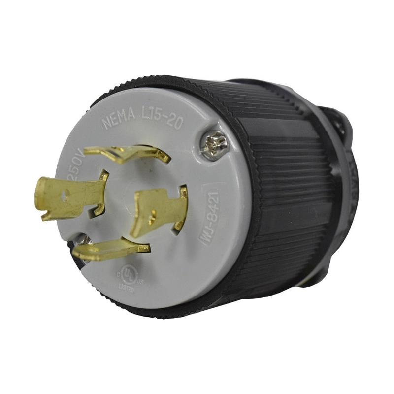 Clavija Seguridad 20A/250Vac 3+T Nema L15-20P Ebchq