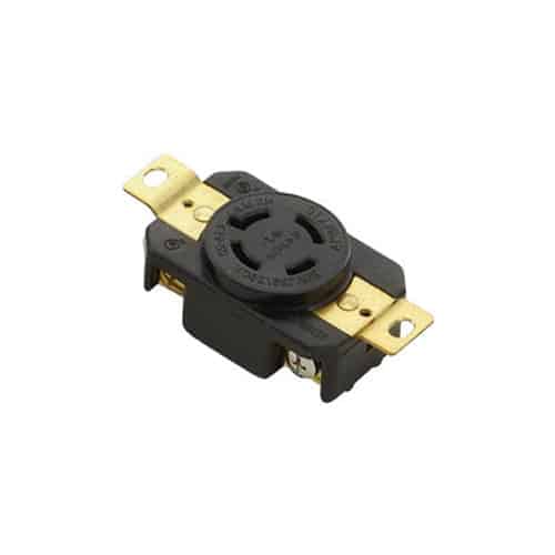 Toma Industrial de Seguridad 1/4 de Giro 20A Nema