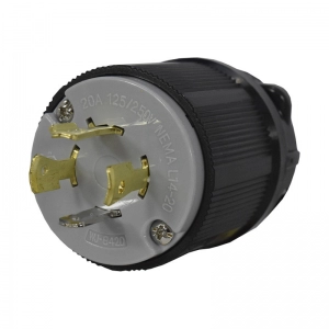 Clavija 20A 3P+T 250 Vac Ul Ebchq