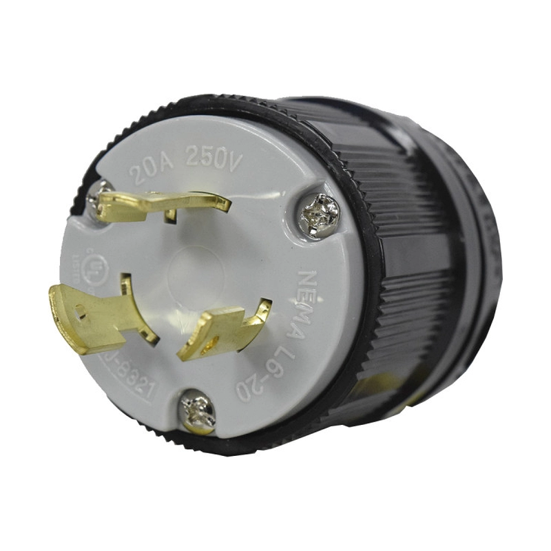 Clavija 20A 2P+T 250 Vac Ul Ebchq