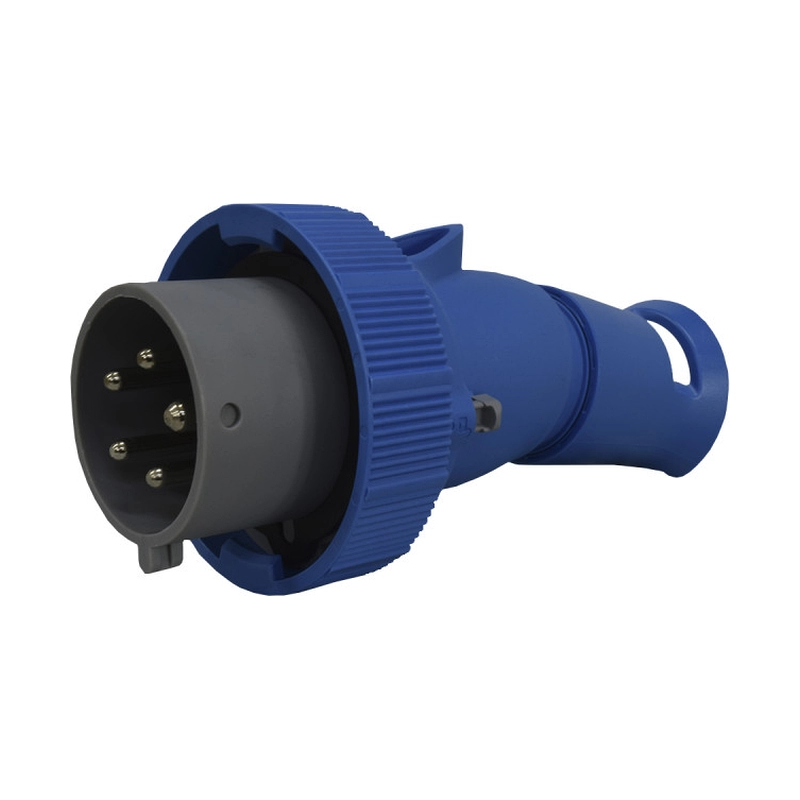 Clavija Aérea XCEE 5X32A 220V 9H Azul