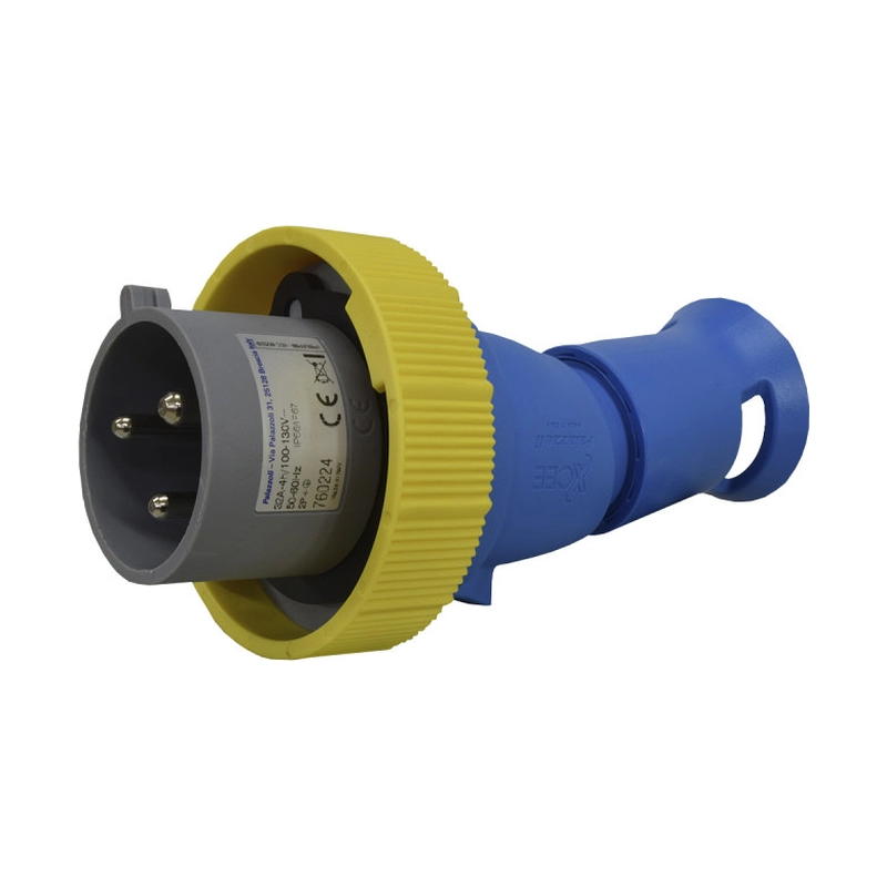 Clavija Aérea XCEE 3X32A 110V 4H Amarilla