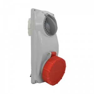 Base con Interruptor 5X32A 400V 6H IP67 Roja