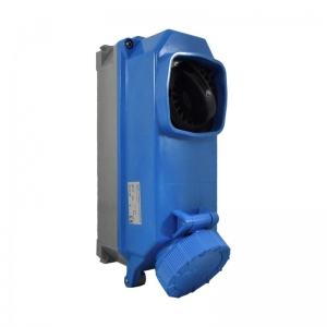 Base con Interruptor Sobreponer TAIS 3X16A 230V 6H IP67 Azul
