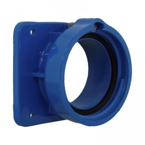 Soporte de Incrustar Recto 65X83Mm para Toma 16A 3P+T