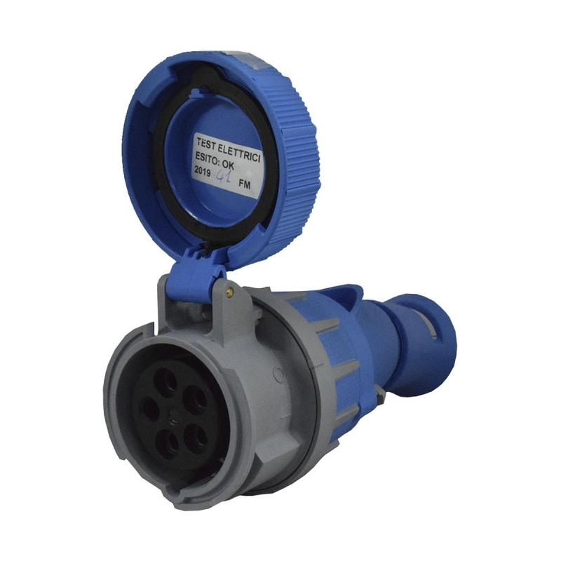 Toma Aérea XCEE 5X16A 220v Azul