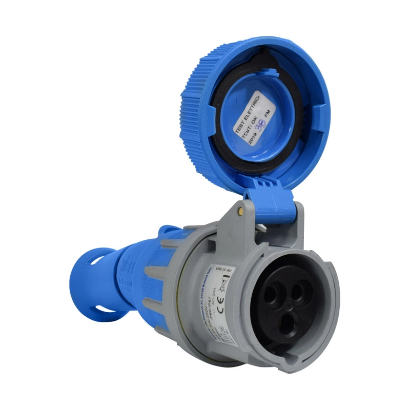 Toma Aérea XCEE 3x16A 220V Azul