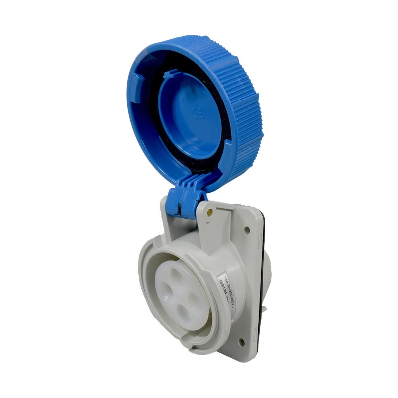 Toma Incrustar Serie topTER Ip67 - 16A 230Vac 3 Polos