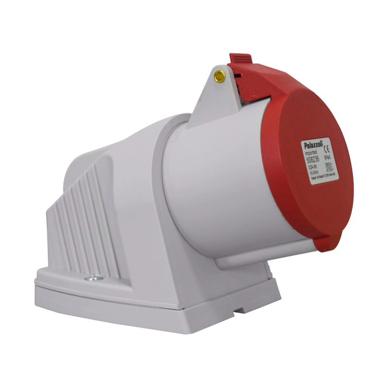 Toma Sobreponer 4X32A 415V 6H IP44 Roja