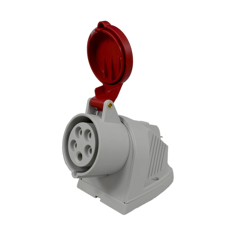 Toma Sobreponer 5X16A 400V 6H IP44 Roja