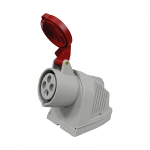 Toma Sobreponer 4X16A 415V 6H IP44 Roja