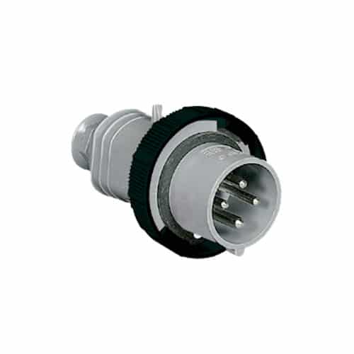 Clavija 4X32A 500V 7H IP67 Negra