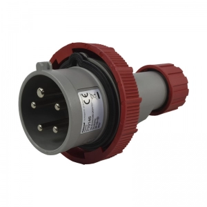 Clavija 5X16 400Vac 6H IP67 Roja