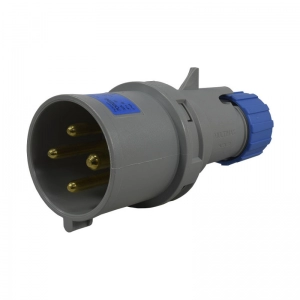 Clavija 4X32A 230V 9H Ip44 Azul