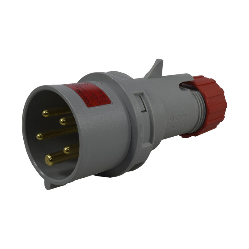Clavija 5X16A 400Vac 6H Ip44 Roja
