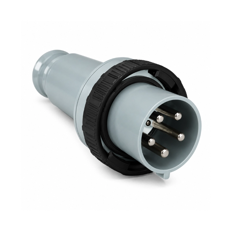 Clavija 4X63A 500V 7H Ip67 Negra