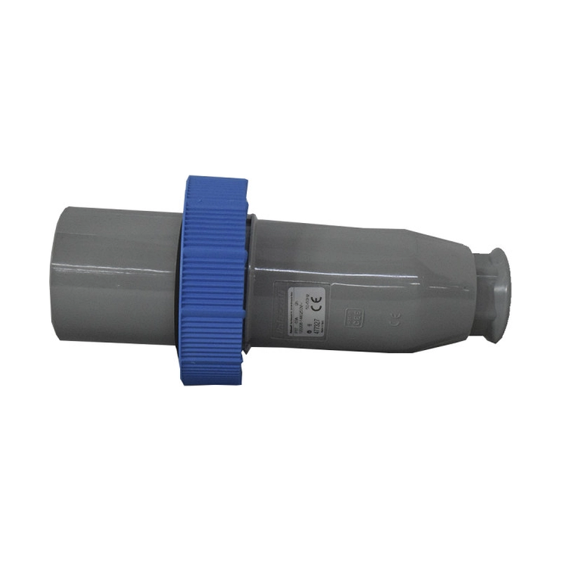 Clavija 5X63A 230V 9H Ip67 Azul