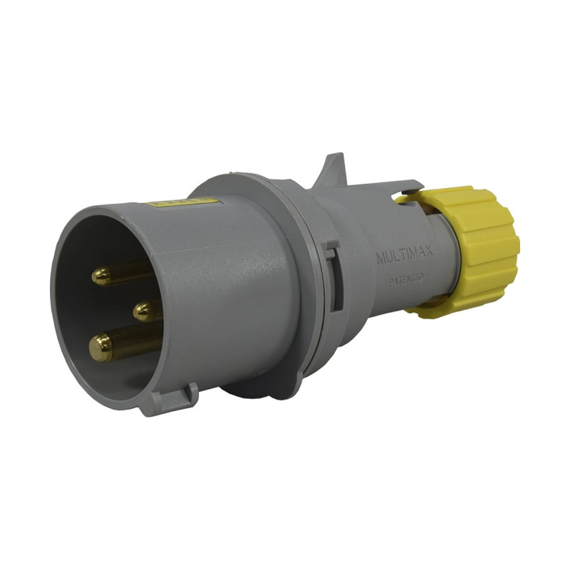Clavija 3X16A 110V 4H Ip44 Amarilla